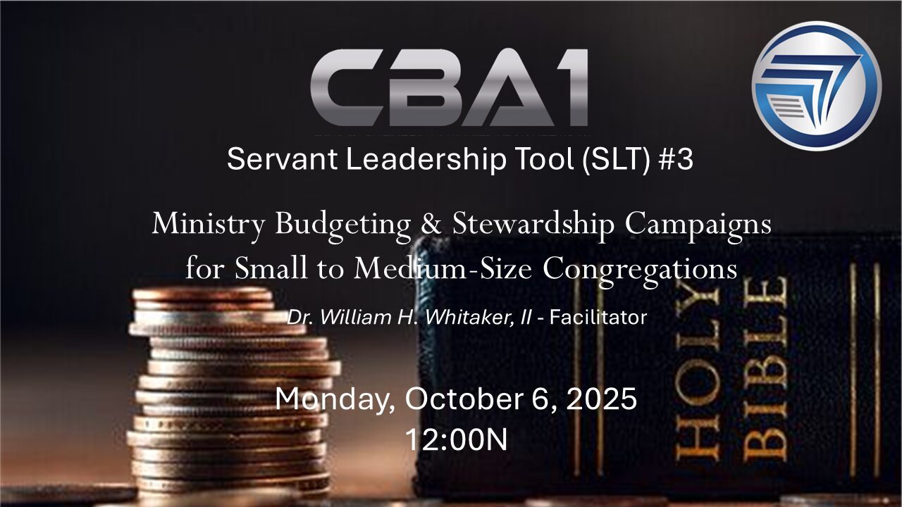 Leadership tool event on budgeting and stewardship.