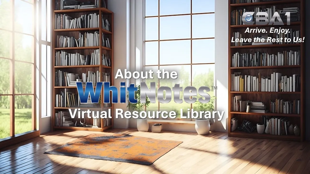 Virtual library with sunlit wooden shelves.