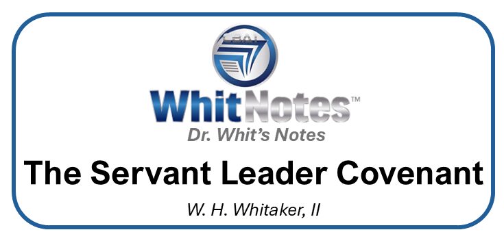 The Servant Leader Covenant book cover.